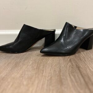 Black Mule Heels